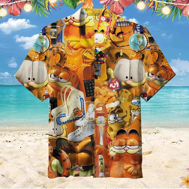 Garfield Hawaiian Shirt