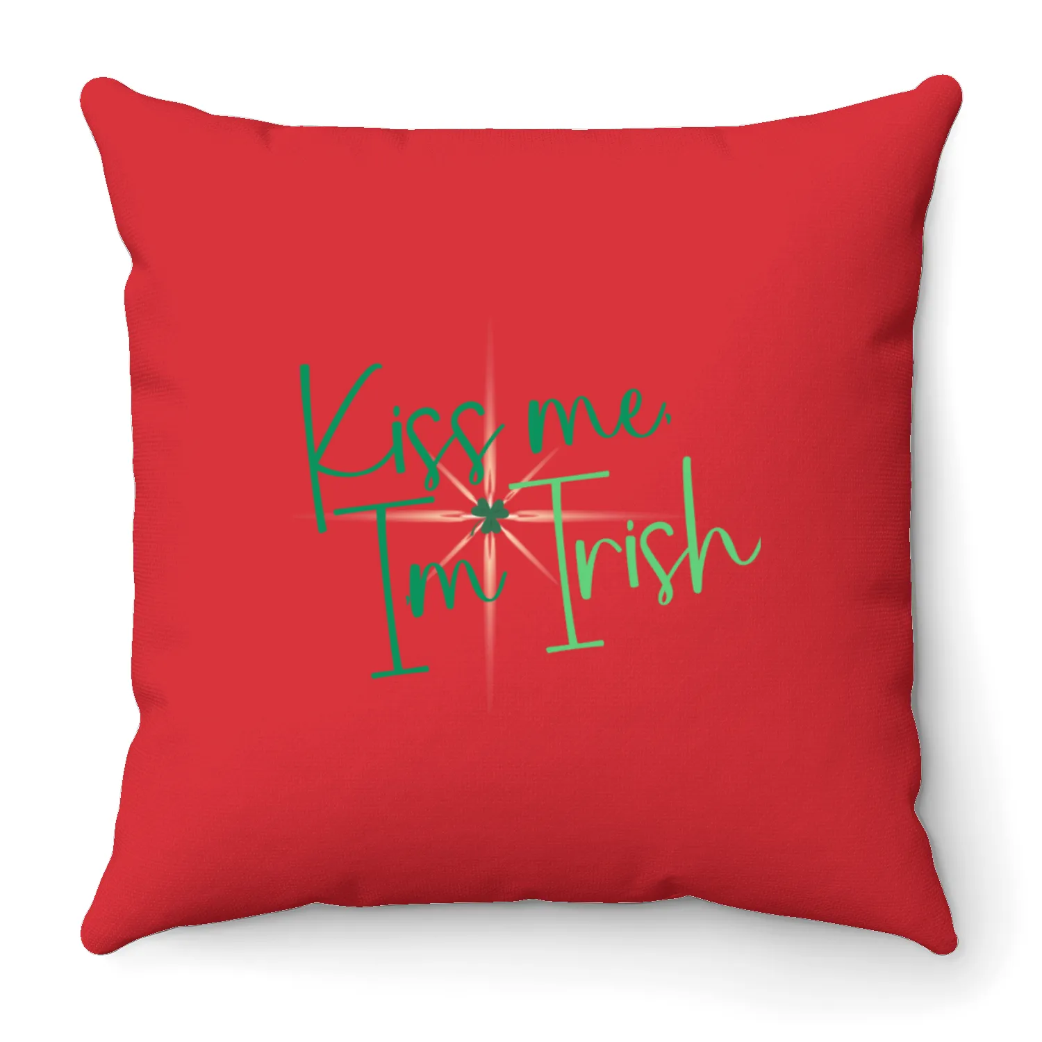 Kiss Me I m Irish Throw Pillows