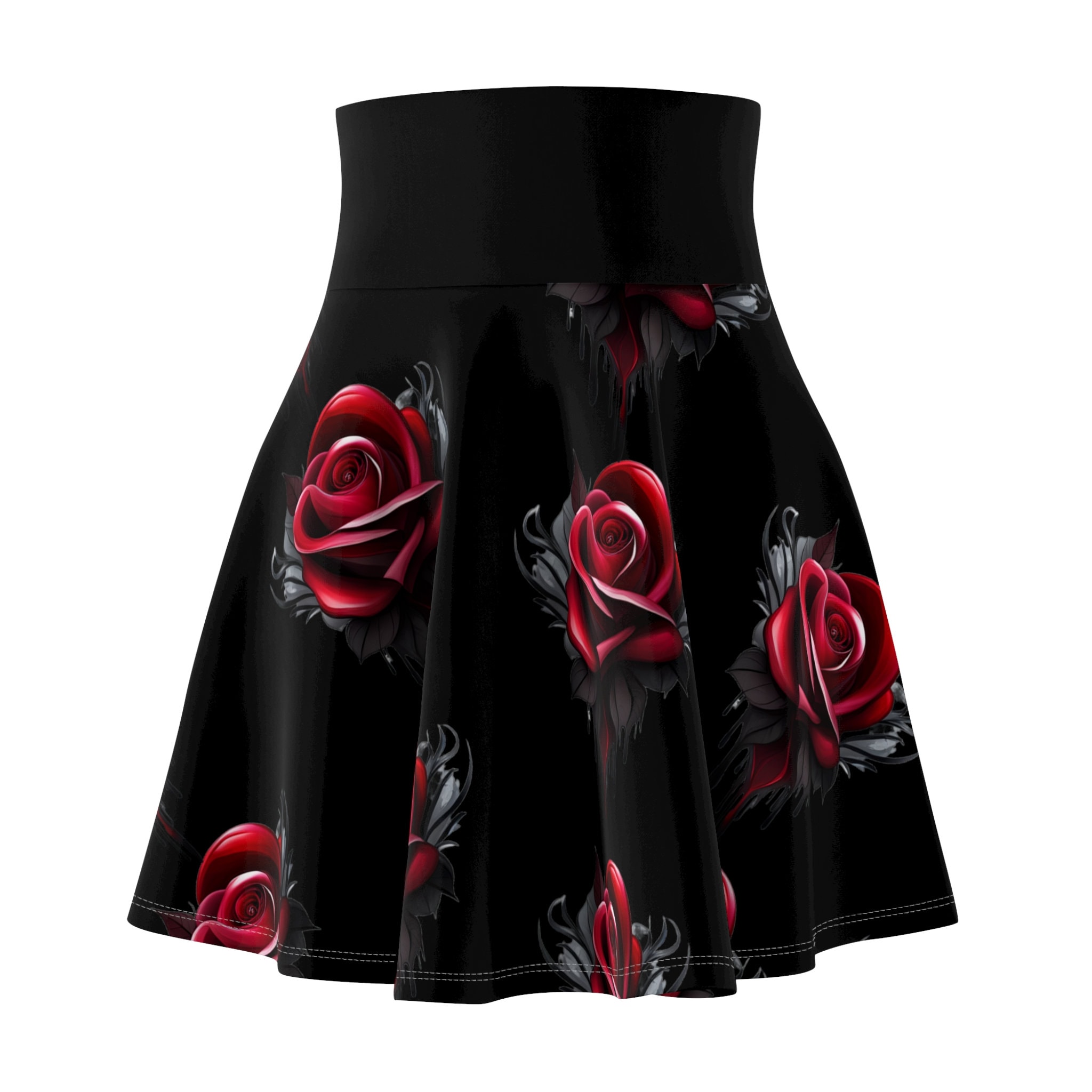 Rose Skater Skirt, Women's Skater Skirt