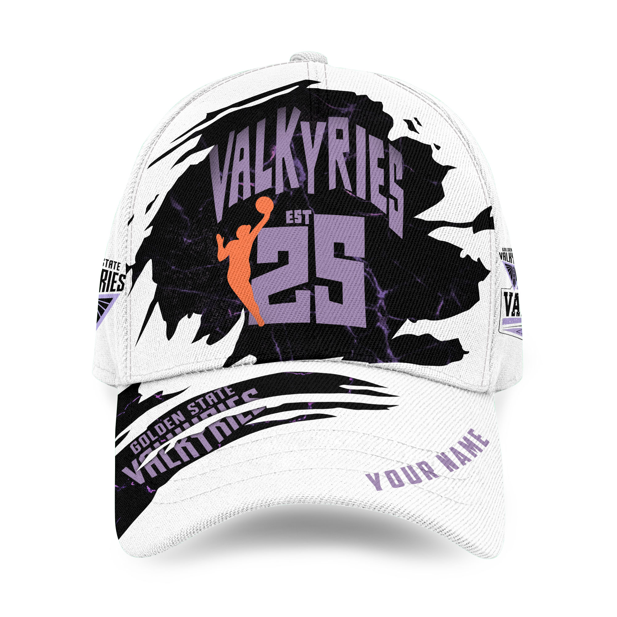 Personalized Golden State Valkyries Classic Cap, Golden State Valkyries Champions Basketball Cap, Game Day Basketball Cap