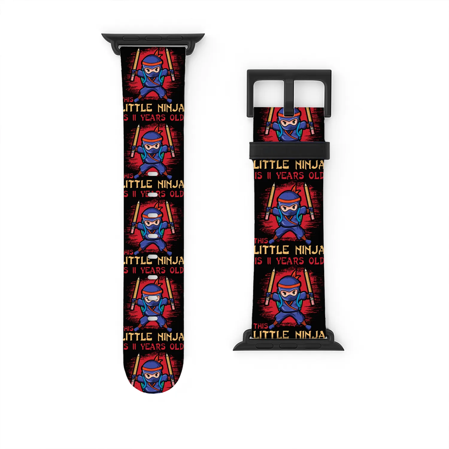 Birth Born Age 11 Years Old Japan Japanese Ninja Watch Bands For Apple Watch