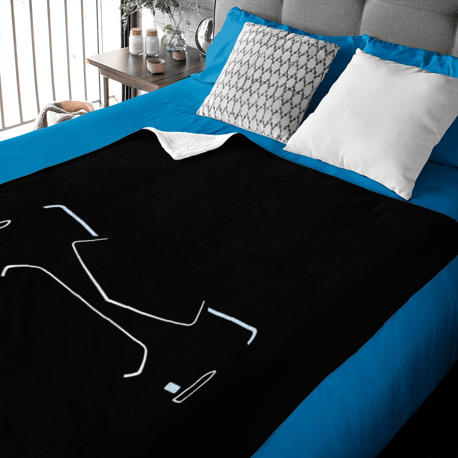 Japanese icon Baby Blankets
