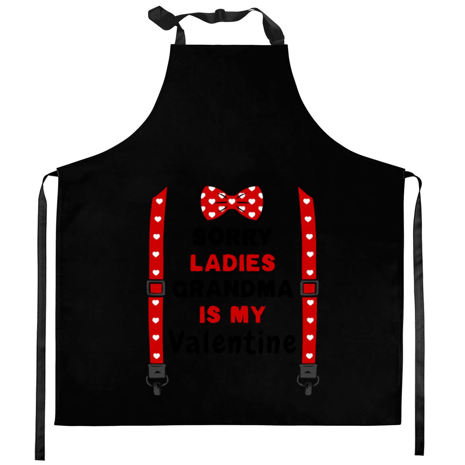 Costume Sorry Ladies Grandma Is My Valentines Day Kitchen Aprons