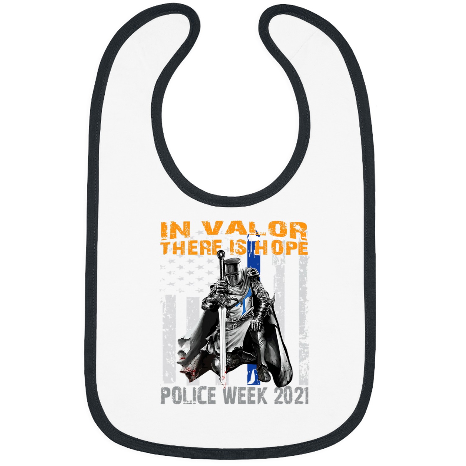 In Valor There is Hope National Police Remember Week Bibs