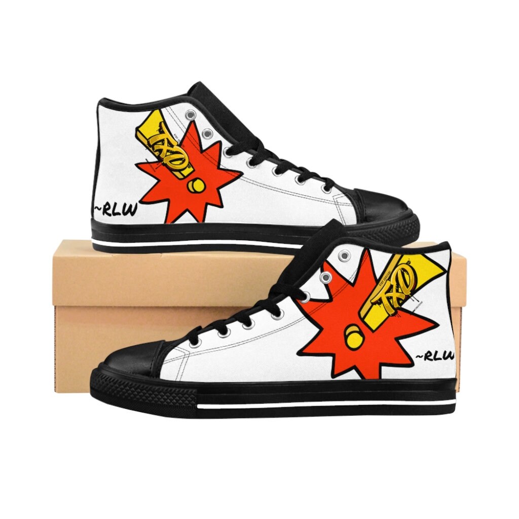 Stay Excited High-top Sneakers