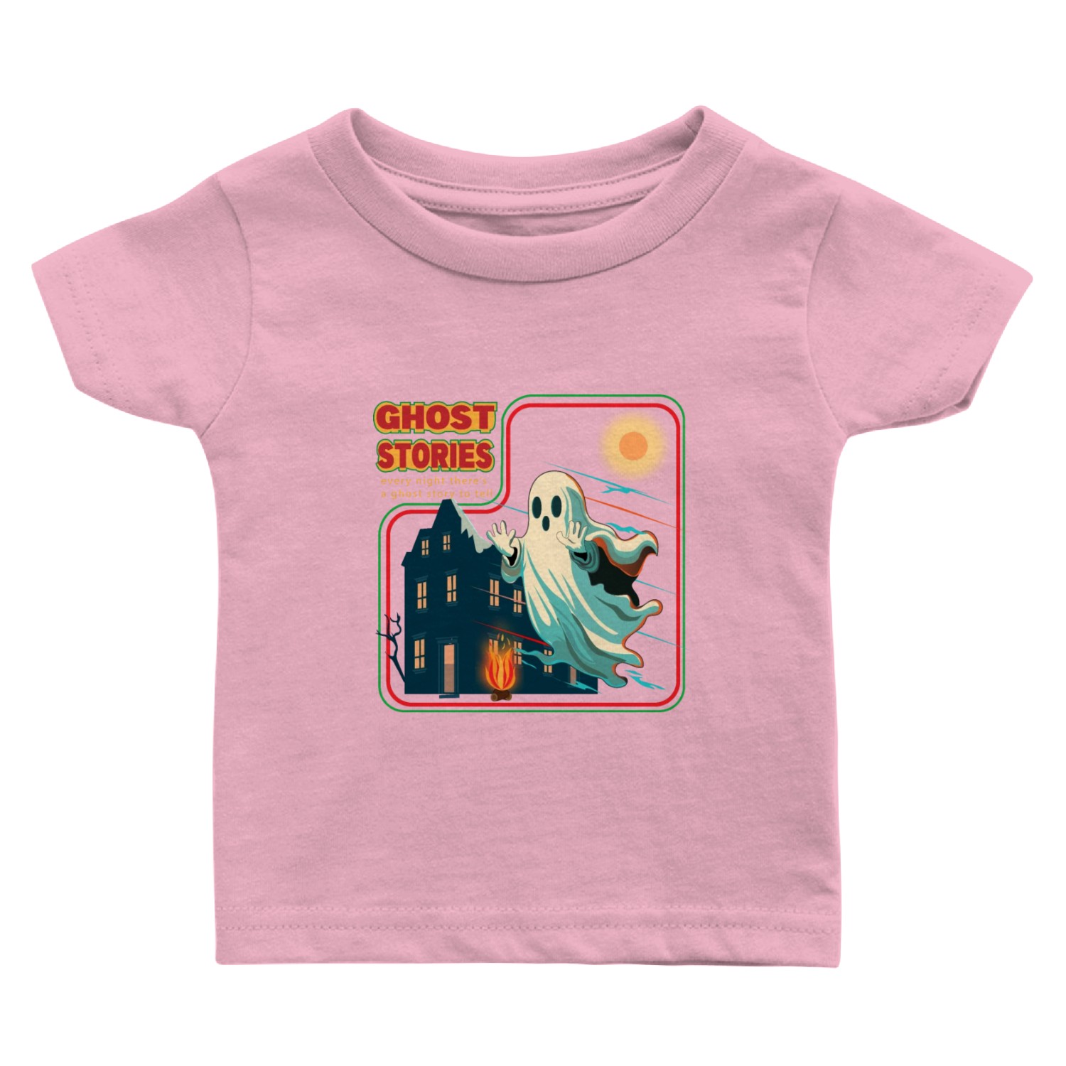 ghost stories every night there's a ghost story to Baby T Shirts