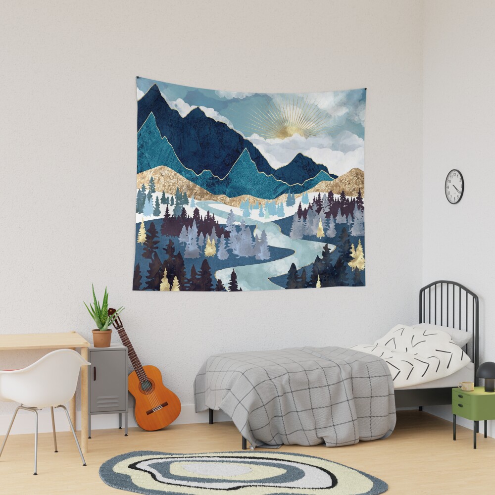 Valley Sunrise Tapestry