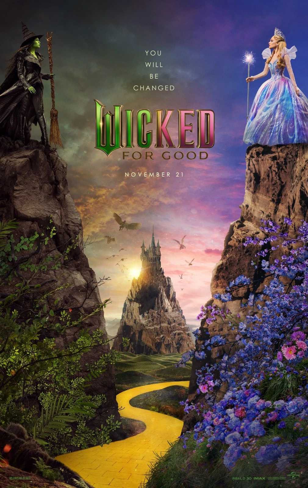WICKED FOR GOOD Movie Poster