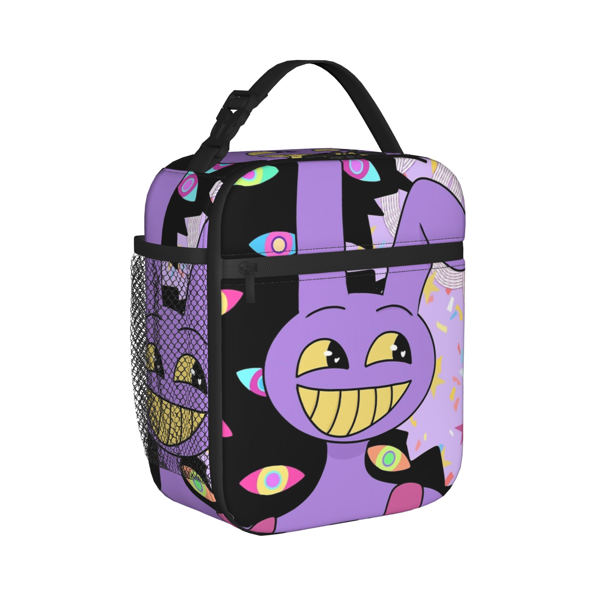 Jax Cartoon Digitals Circus Thermal Insulated Lunch Bags for Work Portable Food Bag Container Cooler Thermal Lunch Box