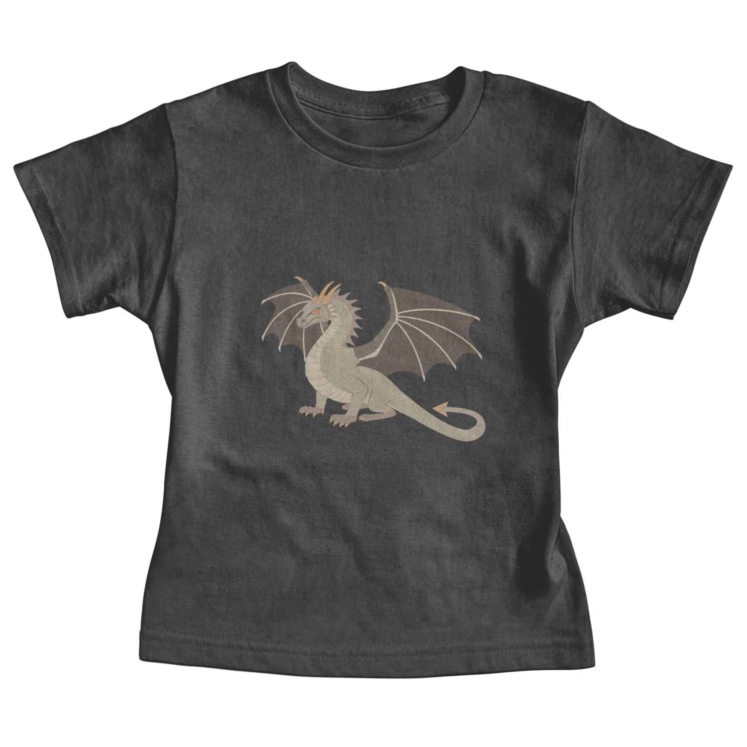 Brown Dragon Baby Tees