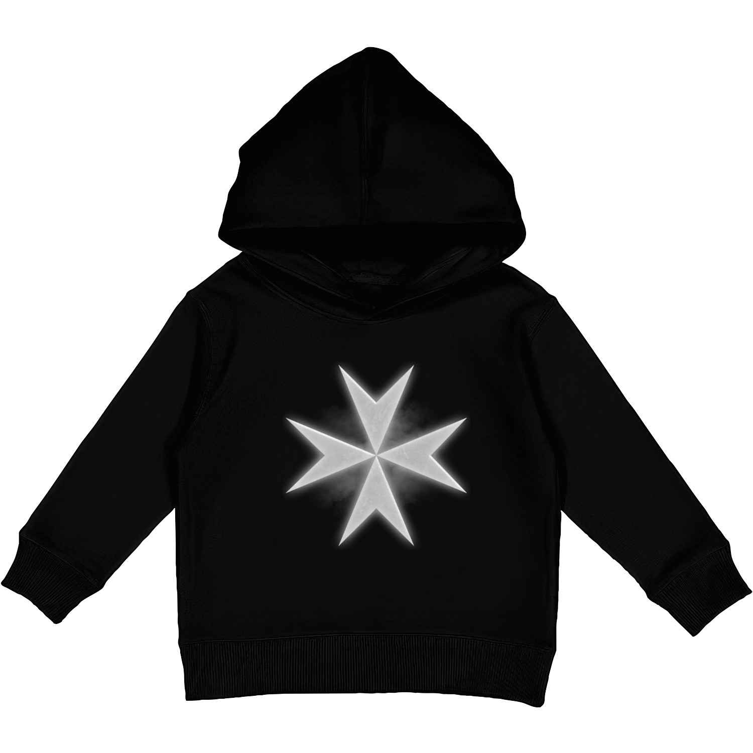 Knights Hospitaller Maltese Cross Design Kids Pullover Hoodies