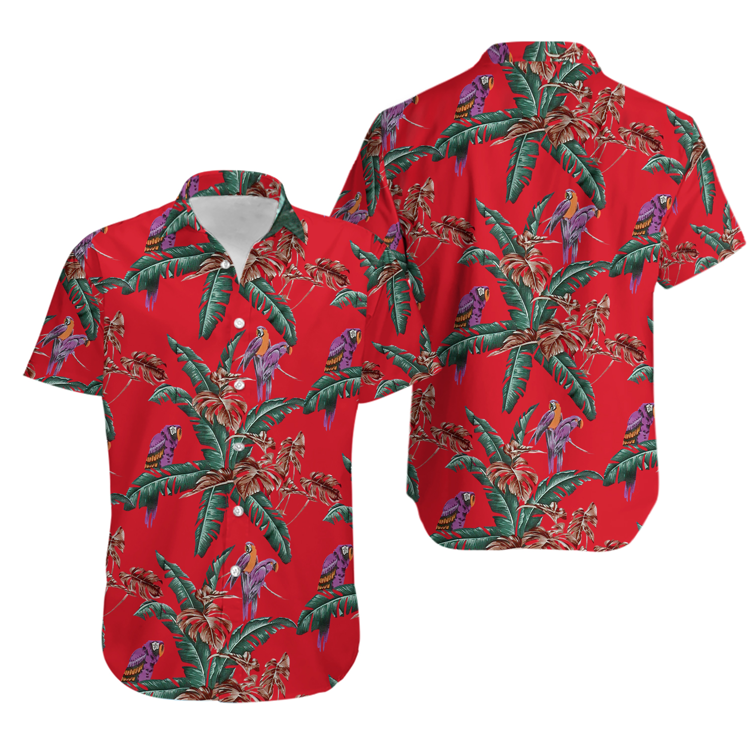 Original Magnum Pi Hawaiian Shirt Aloha Summer Beach Button Down