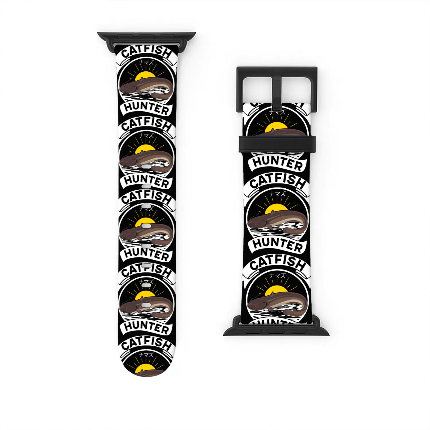 Catfish Hunter - Hunting Catfishing Fishing Watch Bands For Apple Watch