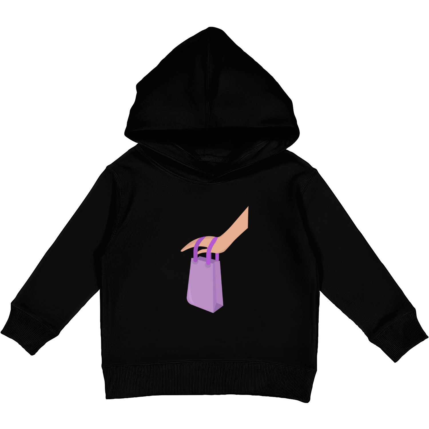 SHOP BAG ILLUSTRATION Kids Pullover Hoodies