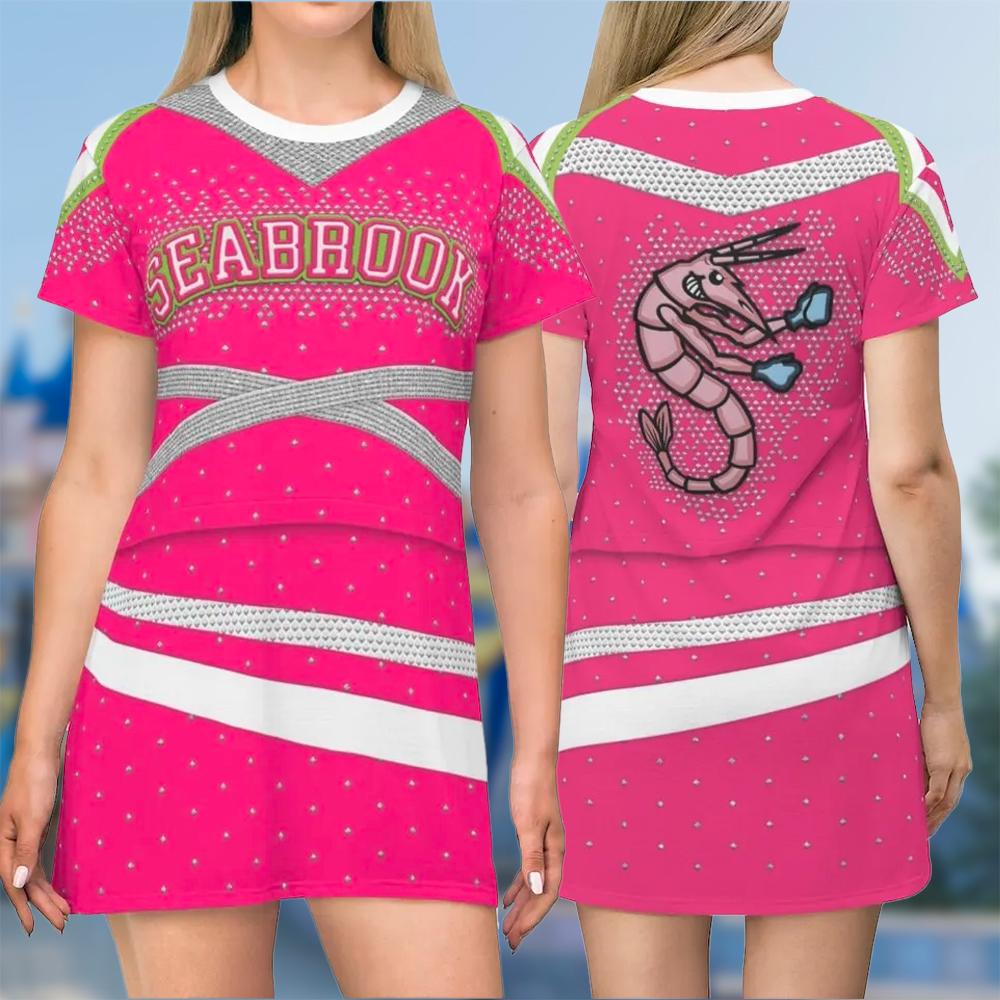 Addison Wells 3D T-shirt, Zombies 3 All Over Print Shirt And Dress, Cheerleader Mom Daughter Dress, Addison Wells Cosplay Costume Tee