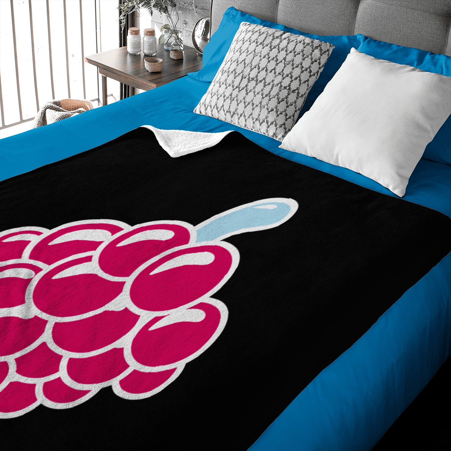 Grapes Baby Blankets