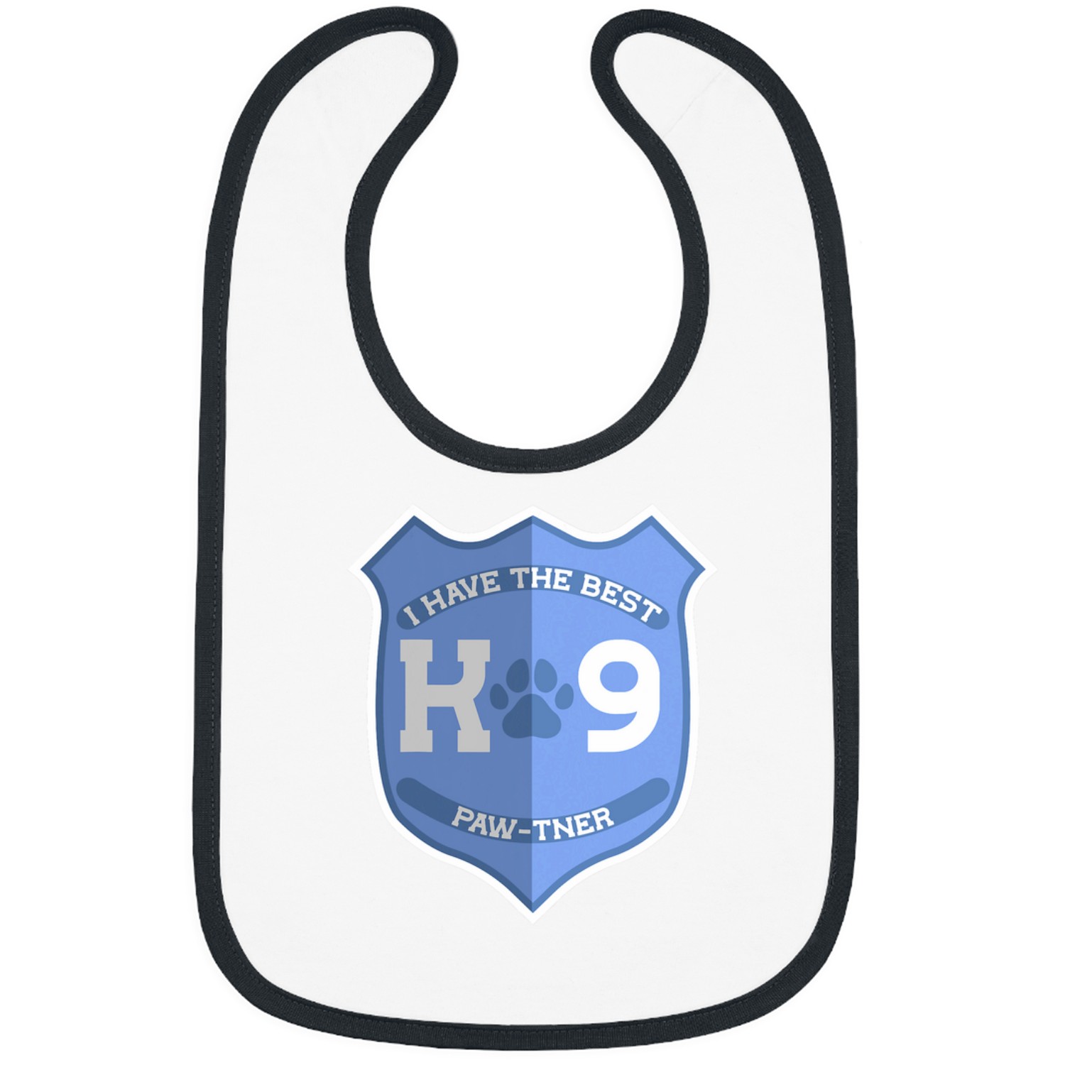 I Have The bests Pawtner K9 Handler K9 Police Officer 9 Bibs
