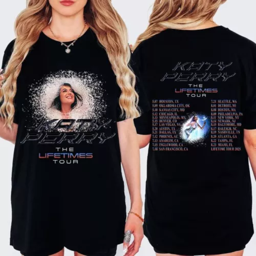 Katy Tee, Katy Perry The Lifetime Tour 2025 Shirt, Katy Perry 2025 Concert Shirt