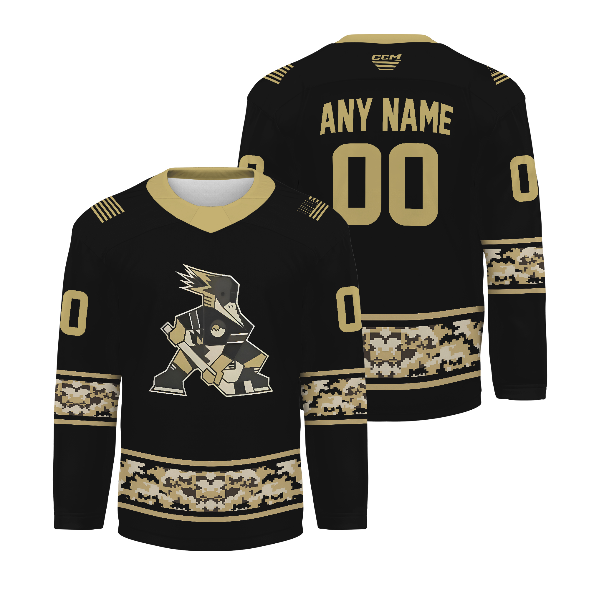 Tucson Roadrunners 2026 Salute to Service Night Personalized Hockey Jersey