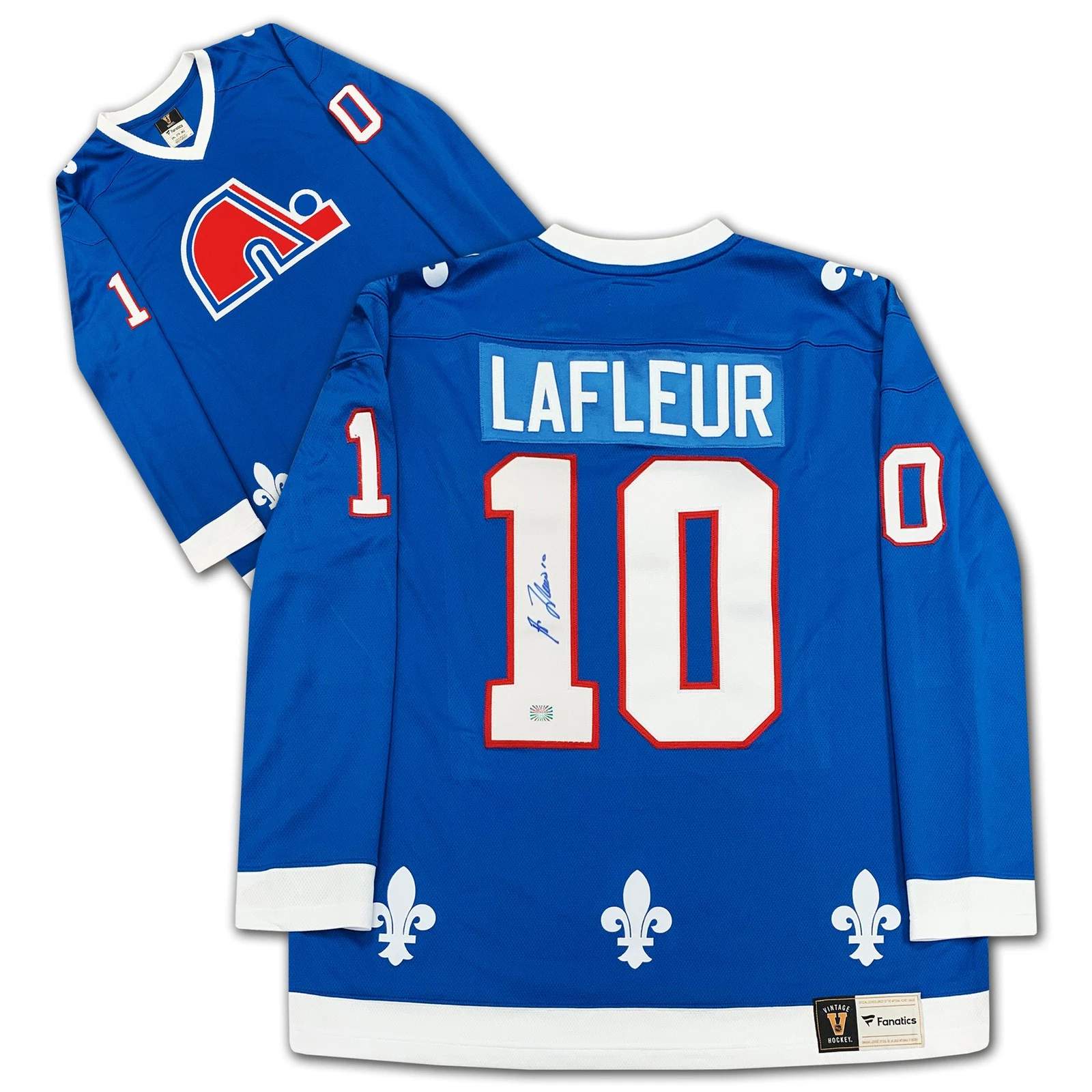 Vintage Quebec Nordiques Guy Lafleur Hockey Jersey
