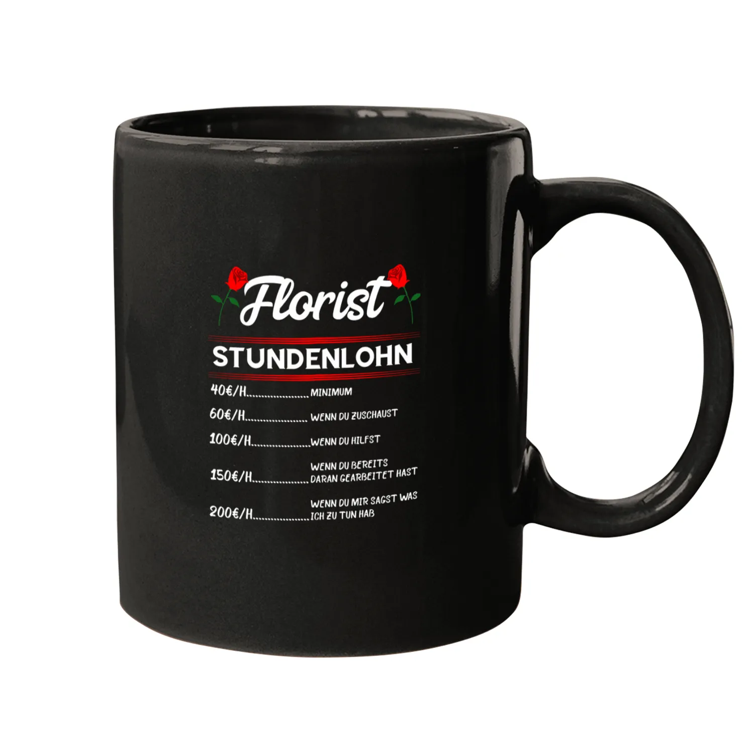 Florist Hourly Florist Botanical Quote Mugs