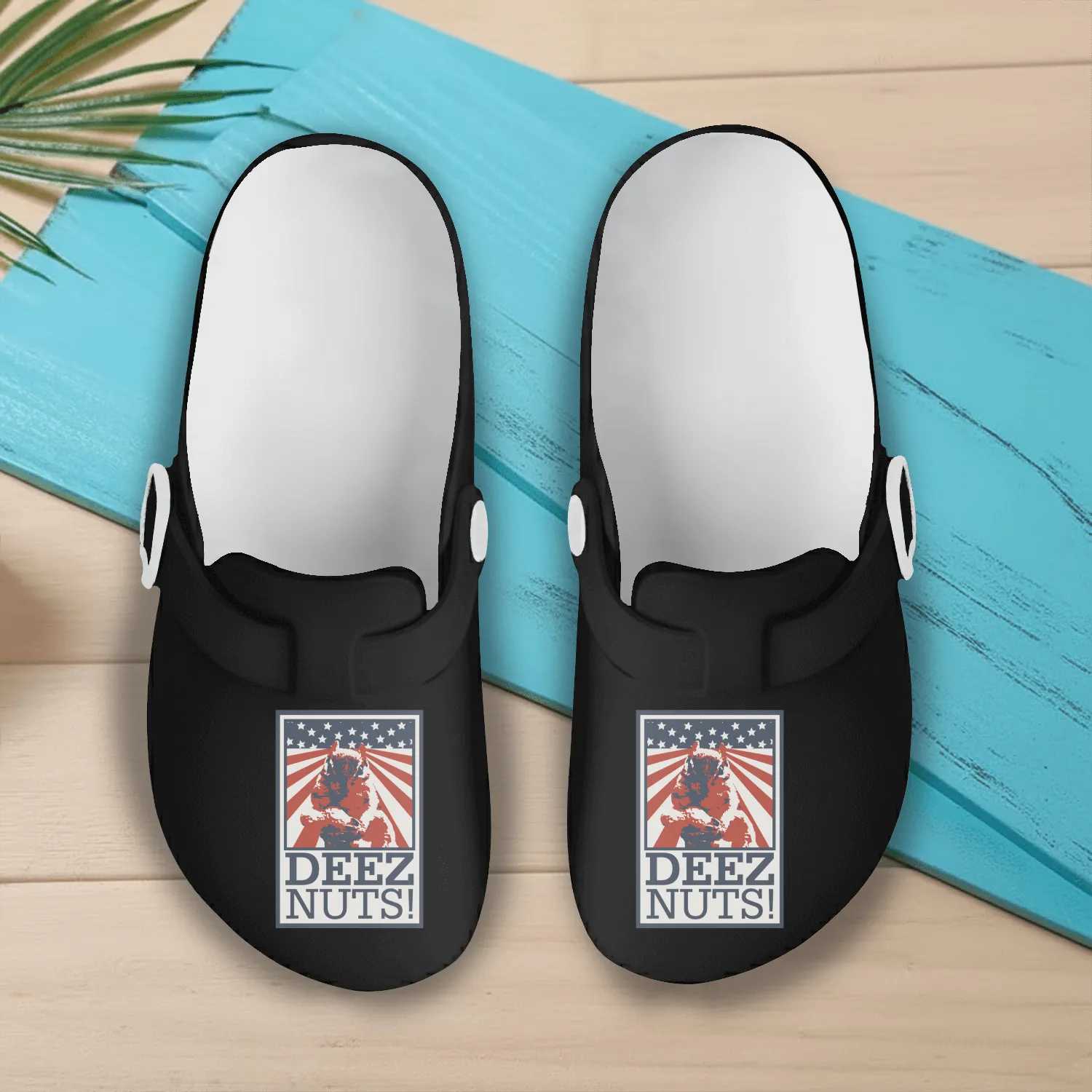 Deez Nuts! Slip On Clogs