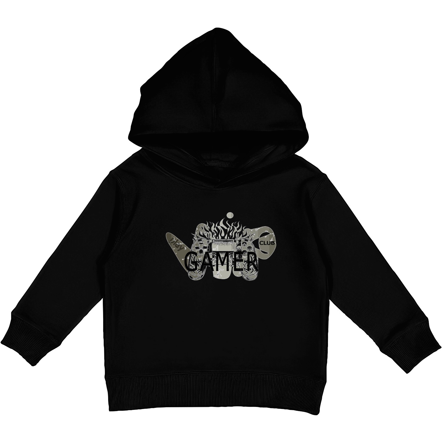 vip gamer club Kids Pullover Hoodies
