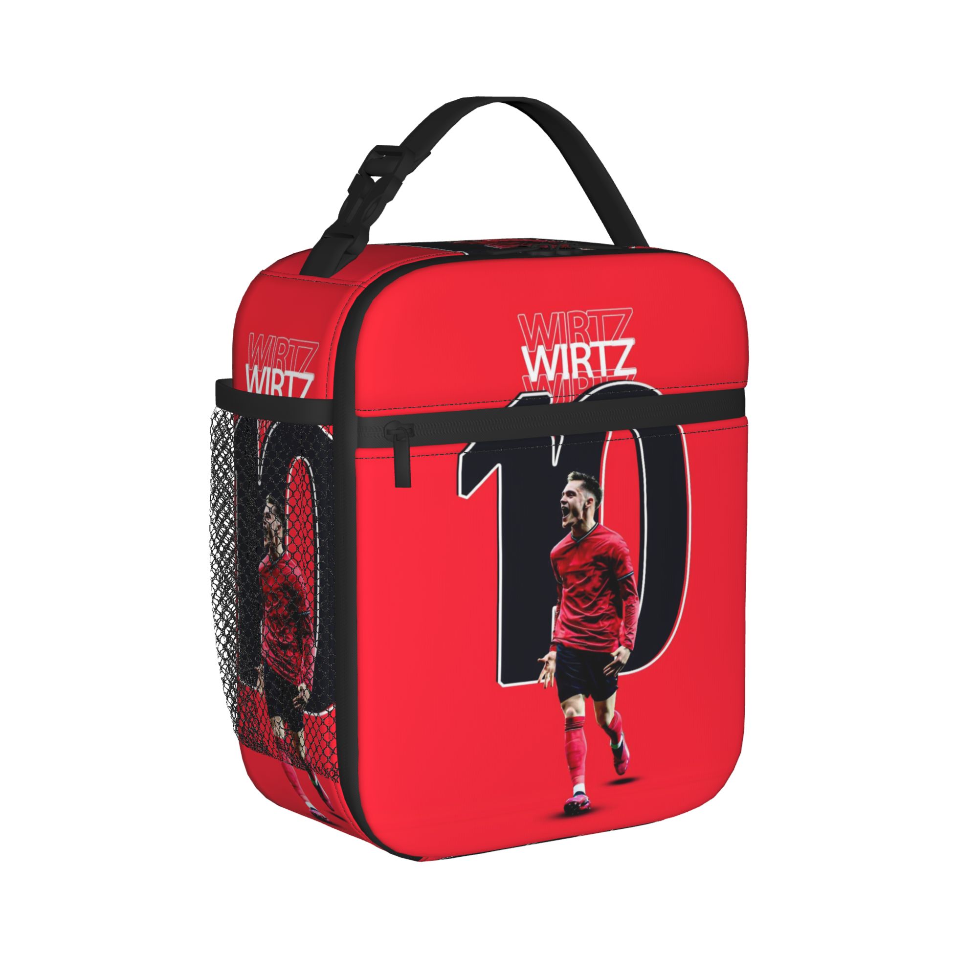 Florian Wirtz Number 7 Insulated Lunch Bags Leakproof Football Soccer Meal Container Thermal Bag Tote Lunch Box School Outdoor