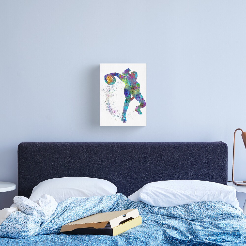Basketball girl Canvas, sport canvas
