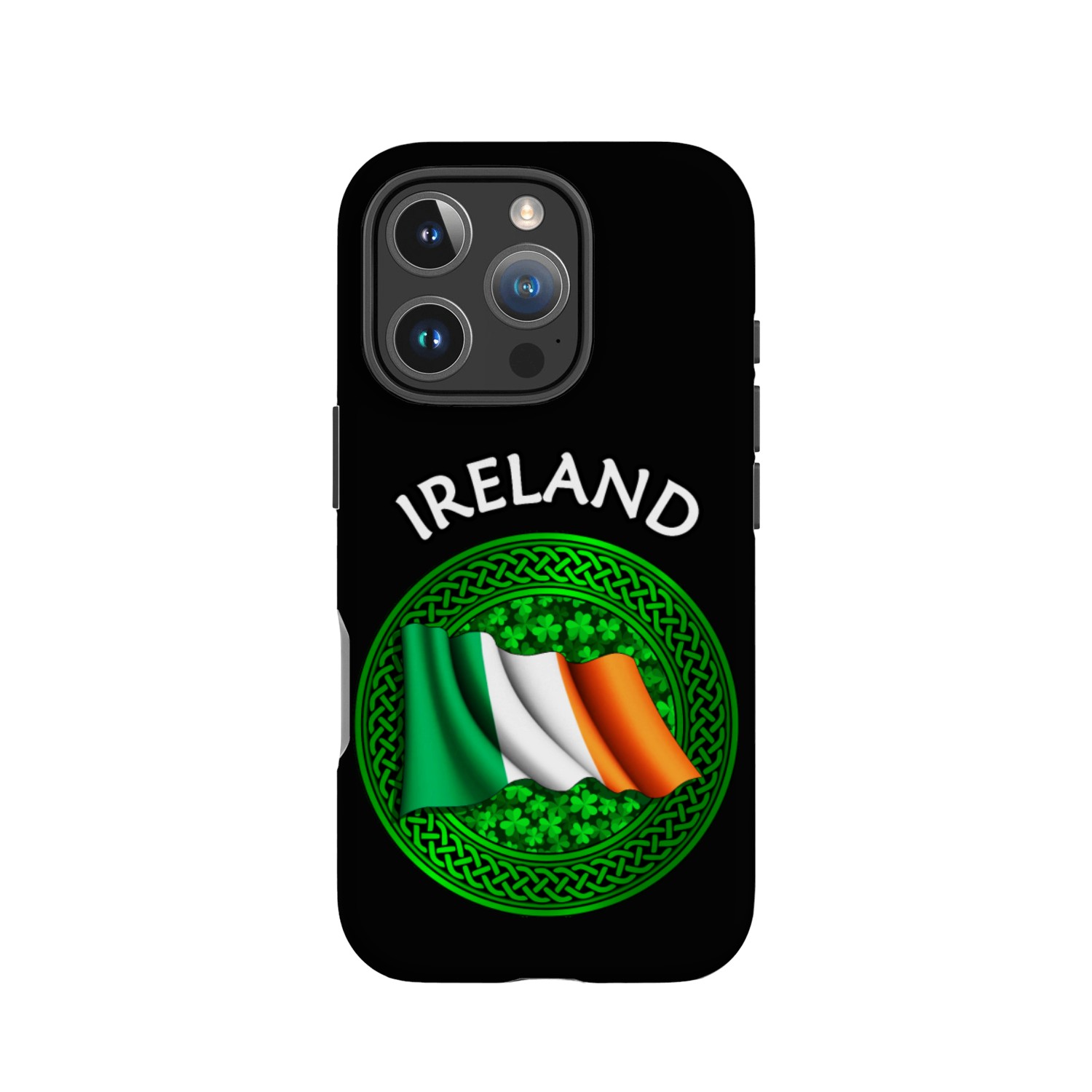 Ireland Shamrock & Irish Flag IPhone Cases