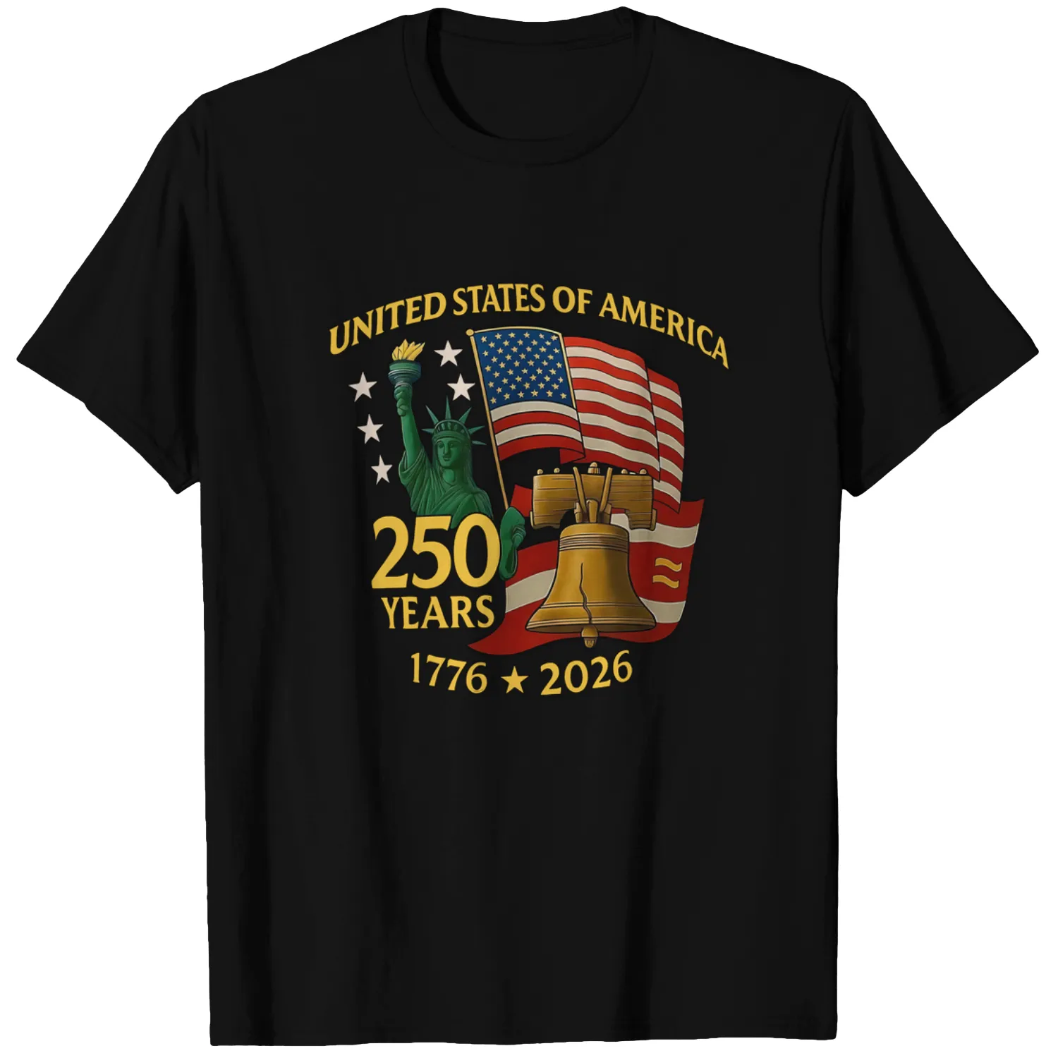 U.S 250th Anniversary T-shirt, Patriotic 2026 Shirt, 250th Of Service Semiquincentennial Hoodie, Birthday USA T-Shirt