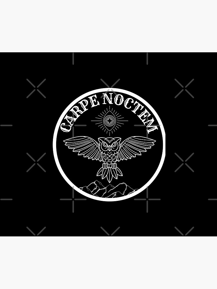Carpe Noctem / White edition Tapestry