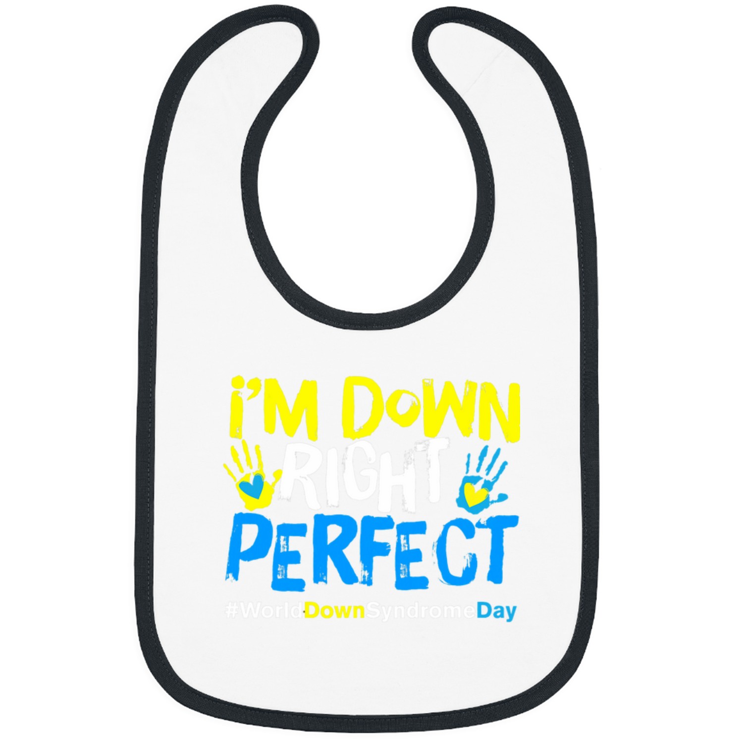 3 21 World Down Syndromes Day Awareness Bibs