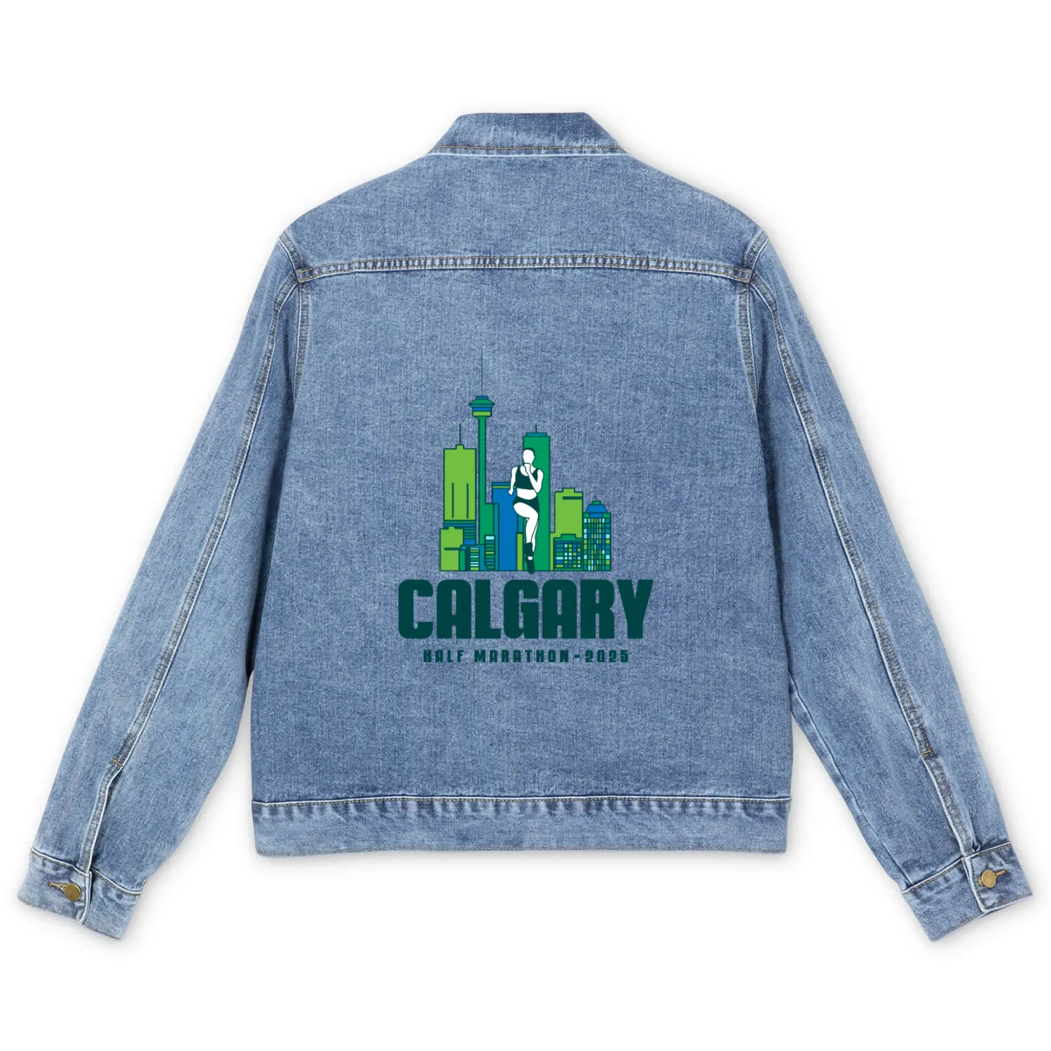 Calgary Half Marathon – 2025 Men's Denim Jackets