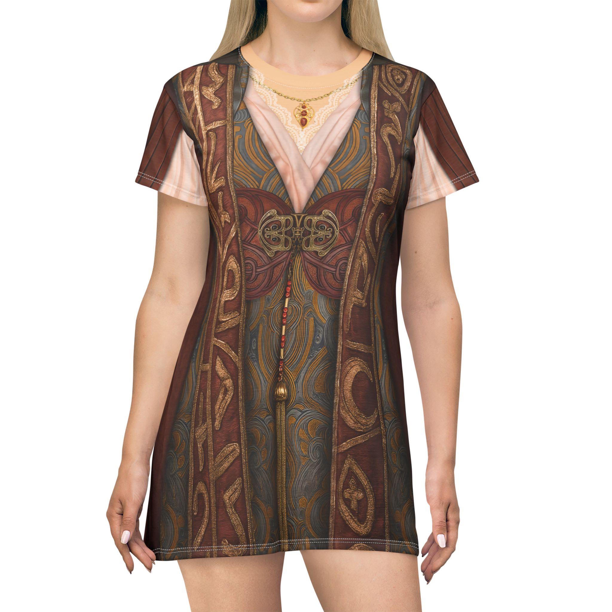 Madame Morrible Short Sleeve Dress, Retro Wicked Cosplay Costume, Dean of Shiz University