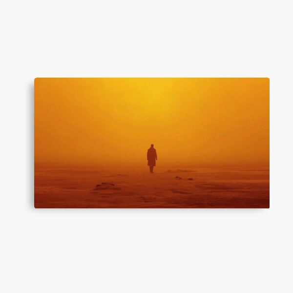 BLADE RUNNER 2049 Cyberpunk Red Desert Canvas