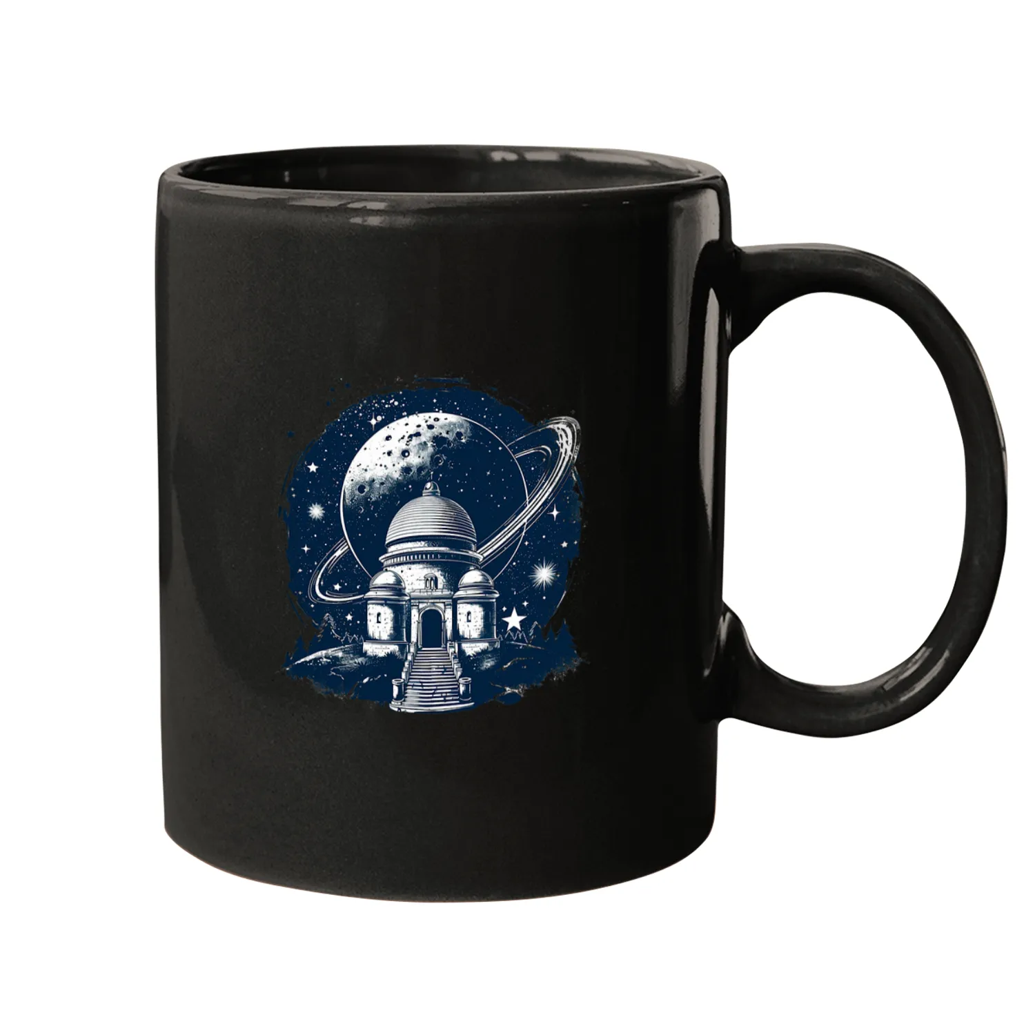Mysterious Old Sky Observatory Mugs