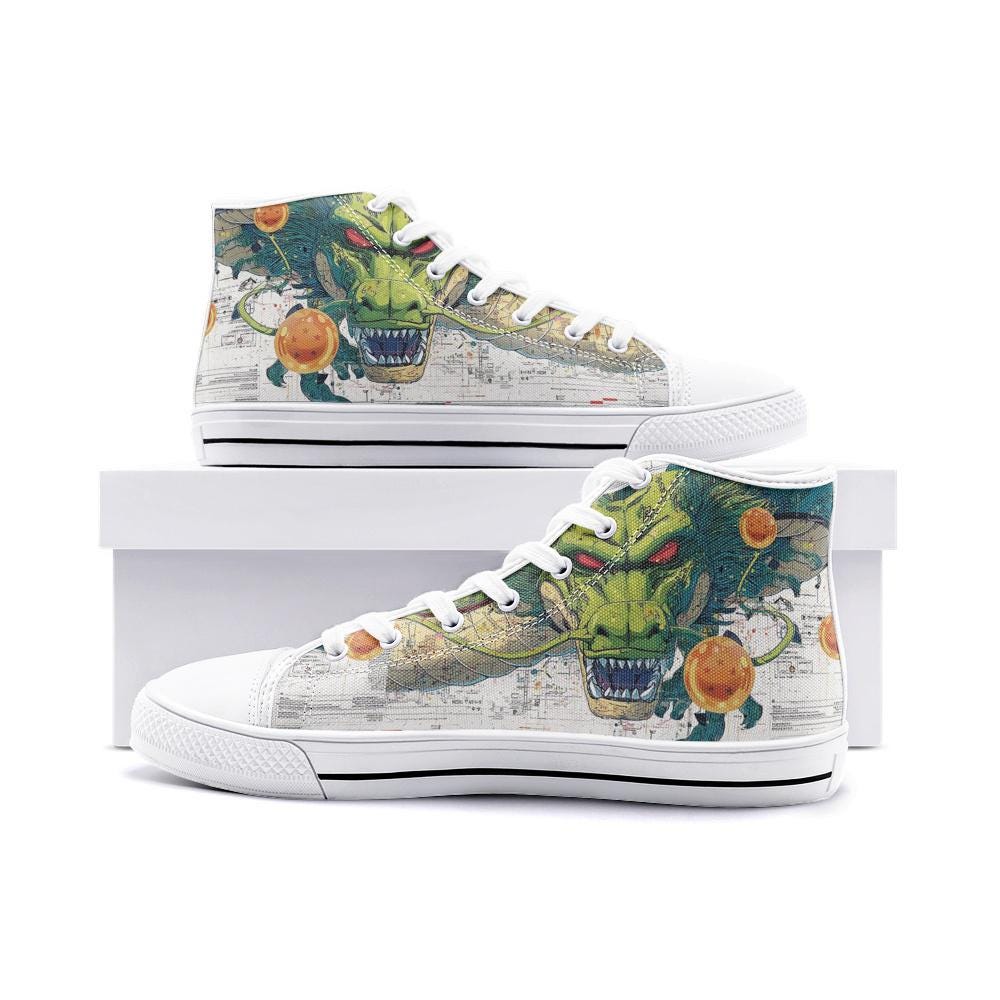 DBZ-Shenlon Unisex High Top Canvas Shoes