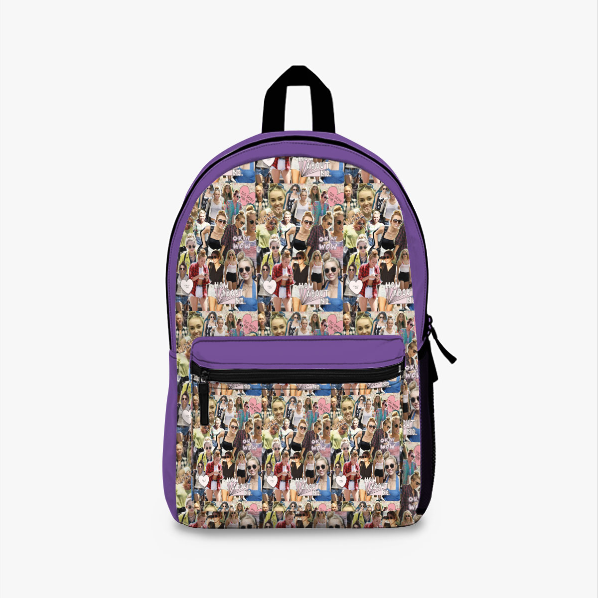 Miley Cyrus Collage Backpack