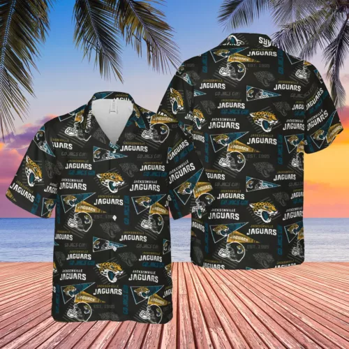 Jacksonville Jaguarss Hawaiian Shirt, button down shirt, Gift for Fan