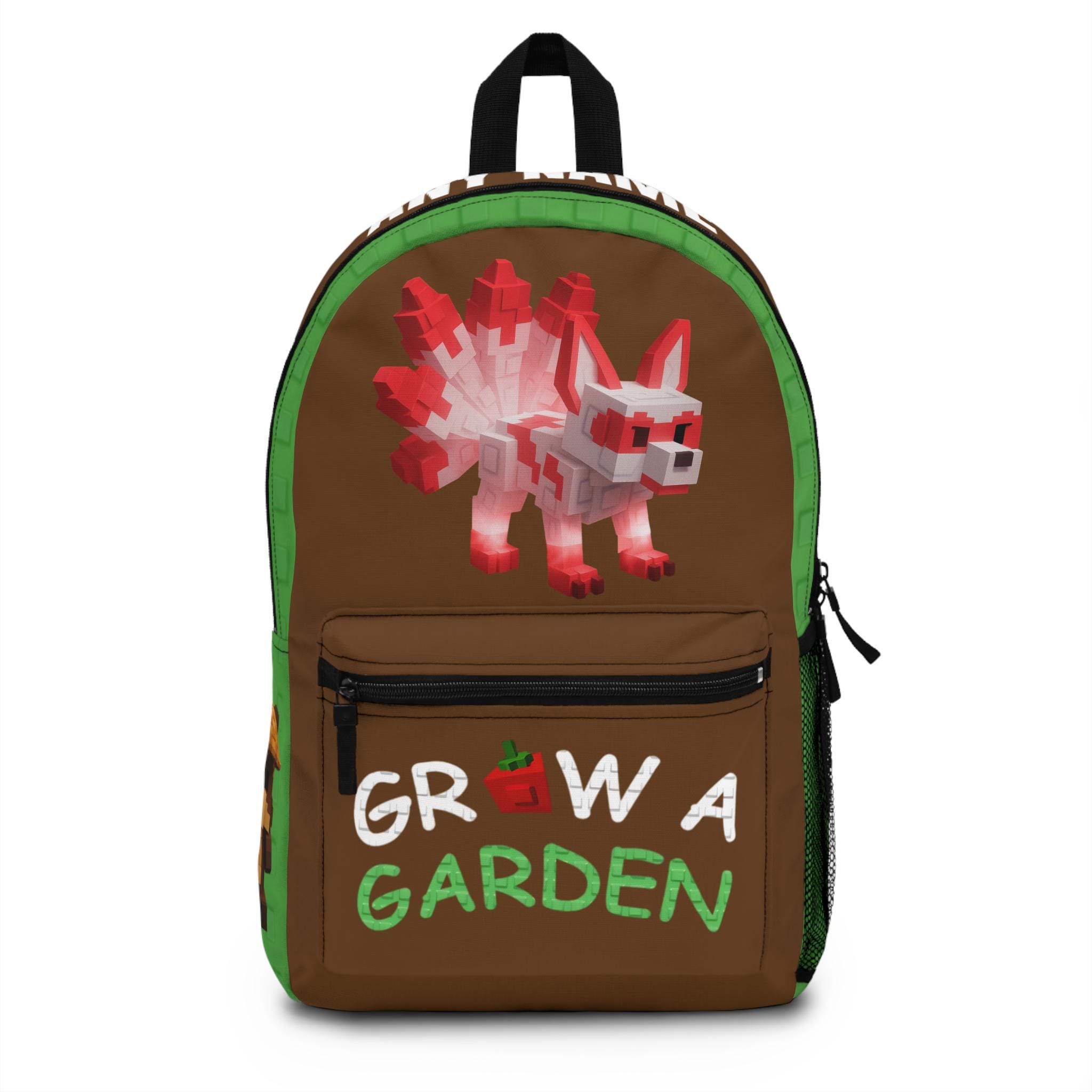 Grow a garden inspired kitsune, kappa and tanuki, love roblox, gamers lovers Personalized for Backpac Backpack