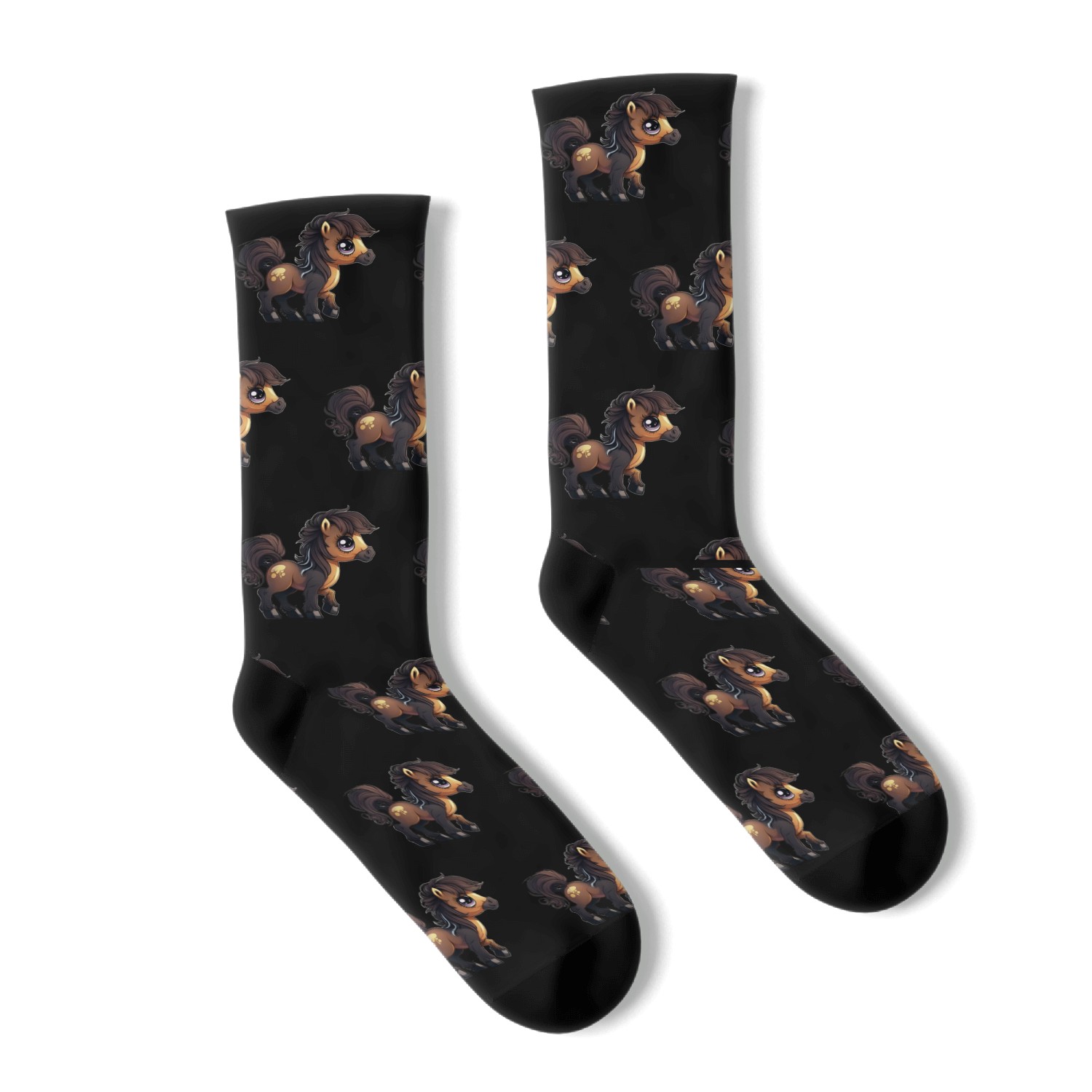 horse horses horse riding Socks