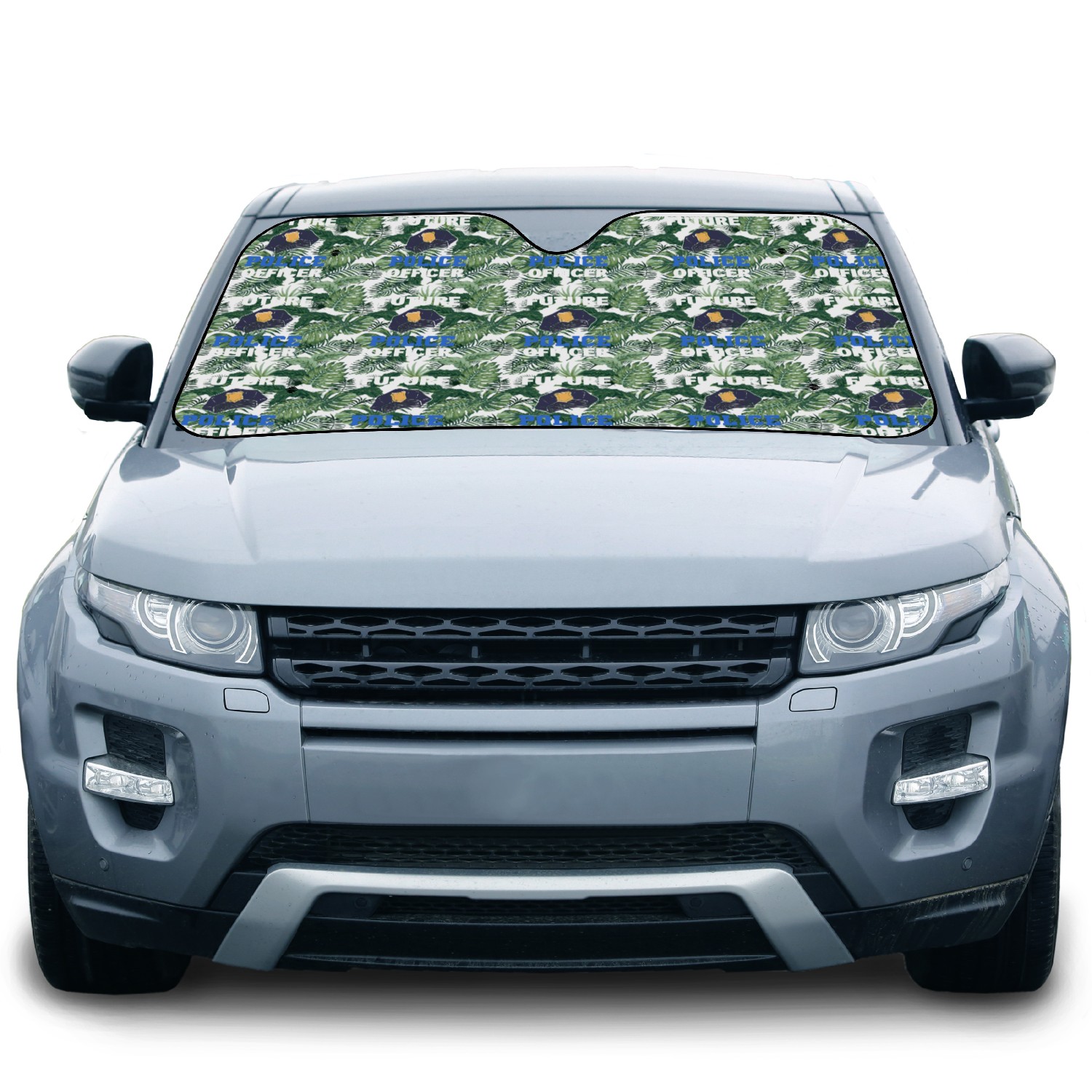Future Police Officer Policeman Gift Car Sun Shades