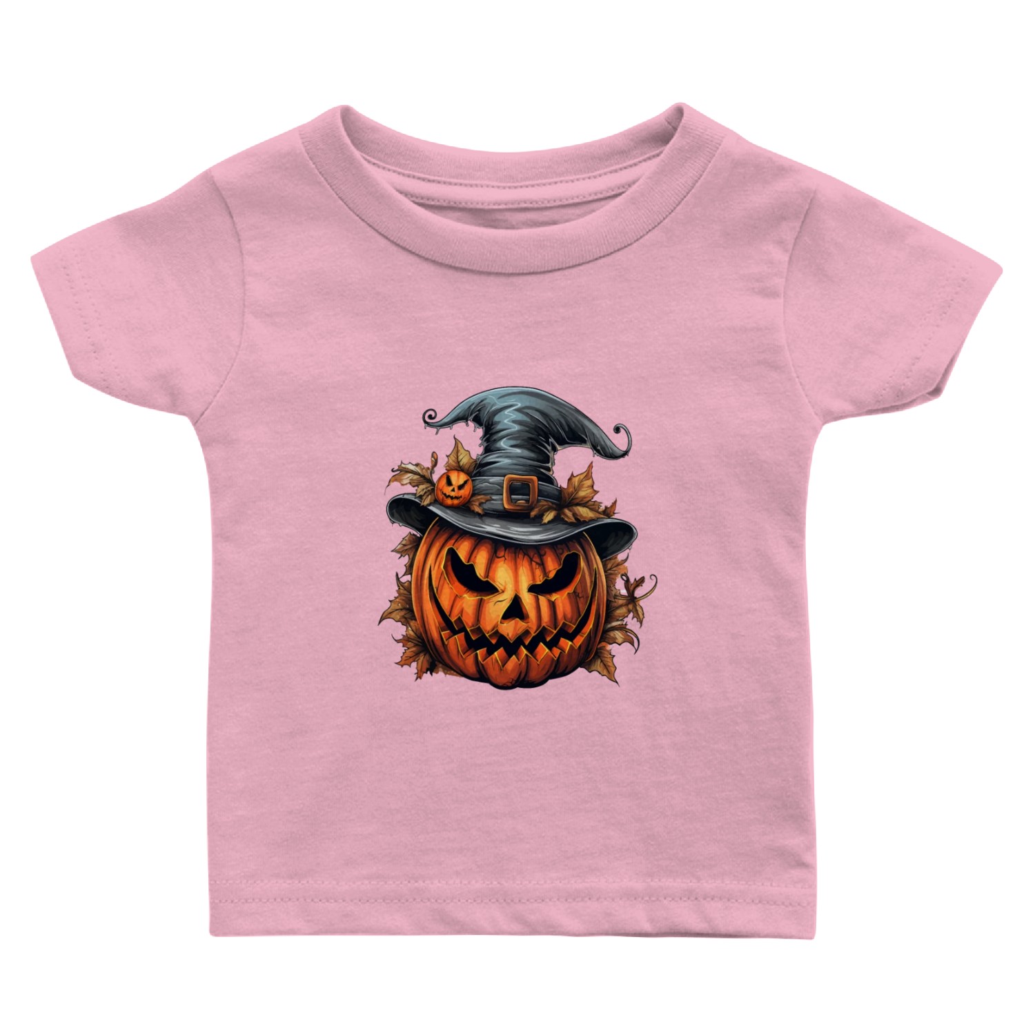 Halloween Wild Spell Hat Spooky Pumpkin Baby T Shirts