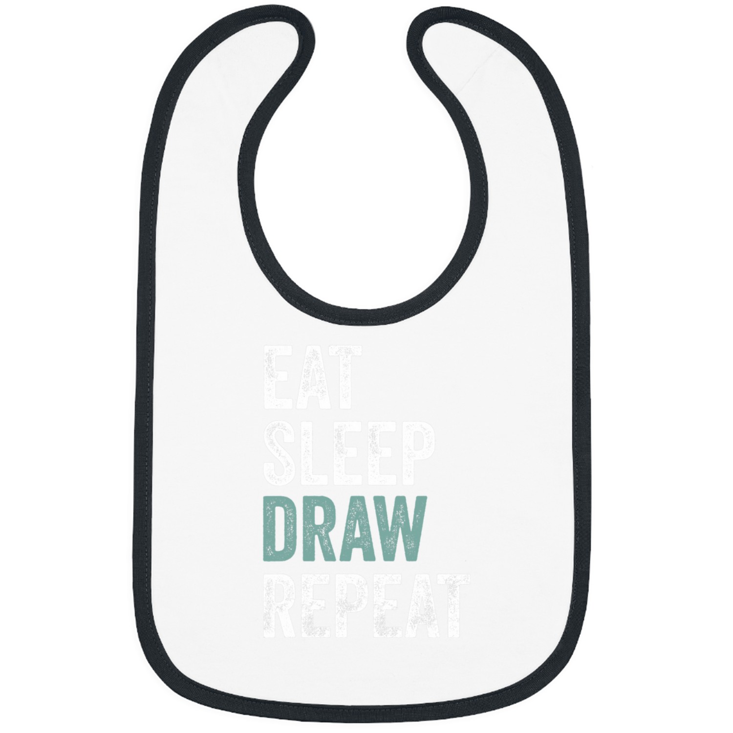 Eat Sleep Draw Repeat Outfit Artist Drawing Bibs