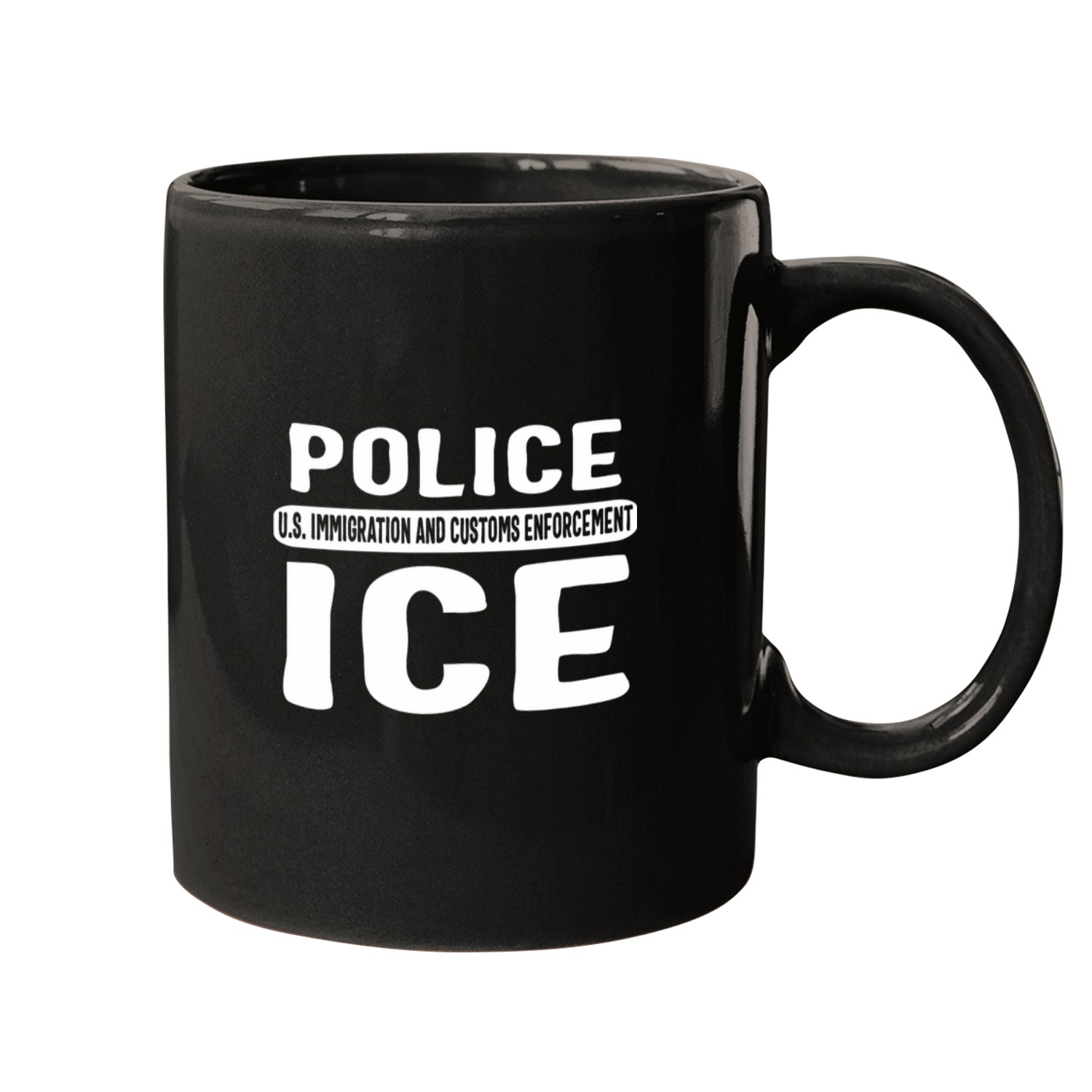 Police ICE Immigration And Customs Enforcement US Department Mugs