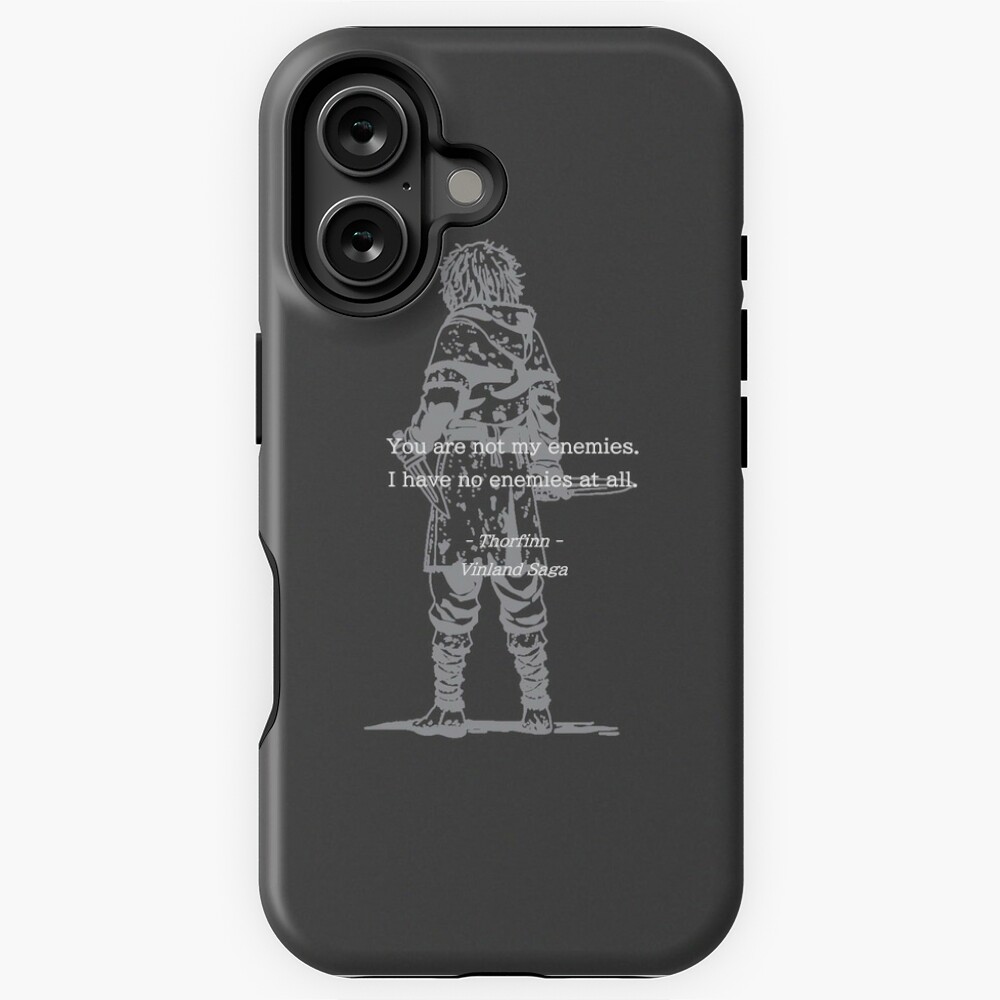 Thorfinn Vinland Saga Quote 1 iPhone Case