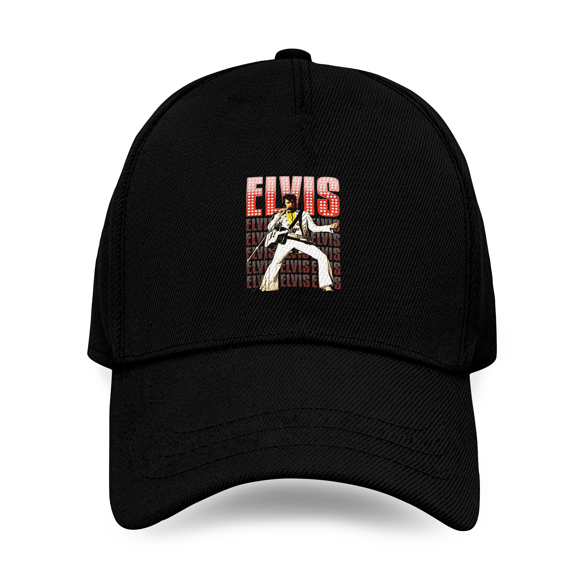 Elvis Presley Retro Rock Music Baseball Caps