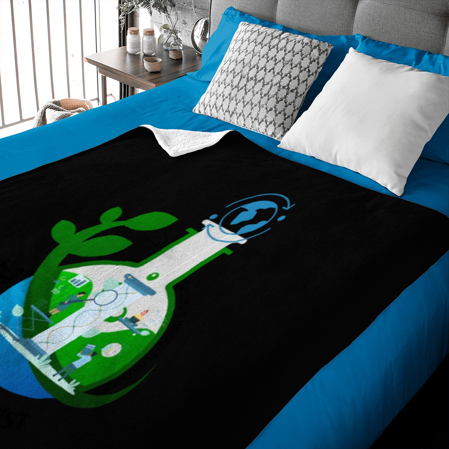 Nature scientist Baby Blankets
