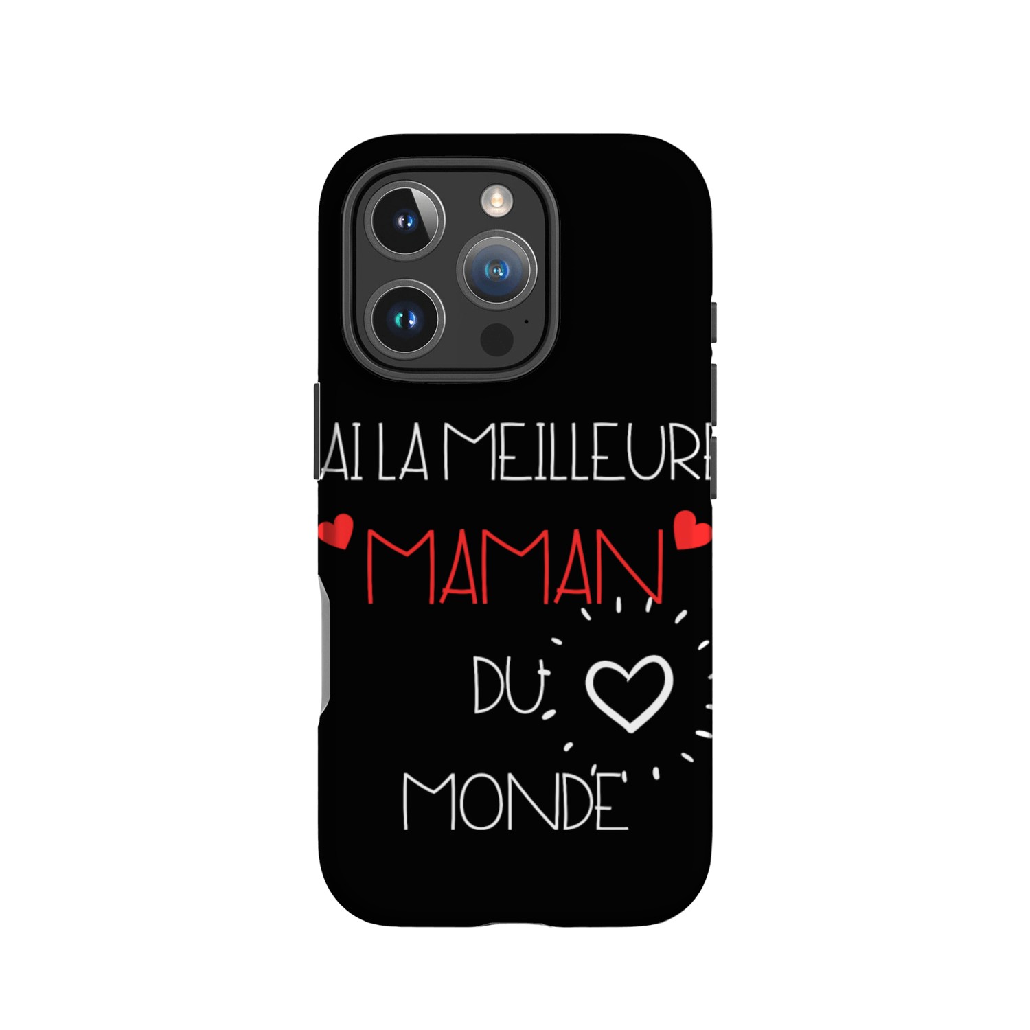 j'ai la meilleure maman du monde IPhone Cases